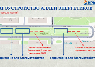 Конкурс проектов по благоустройству аллеи энергетиков 