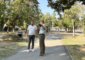  Алексей Лукиных провел рабочую встречу с депутатом Симферопольского горсовета Сергеем Беликом 